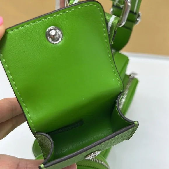 Michael Kors Lime Green Crossbody Bag Set - Picture 12 of 16